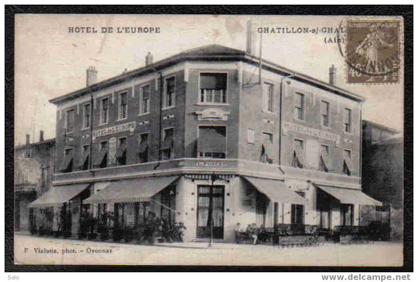 CHATILLON SUR CHALARONNE - Hôtel De L´Europe - Châtillon-sur-Chalaronne