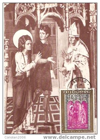 Maxi Card / Retable De Saint Jean - Religieux