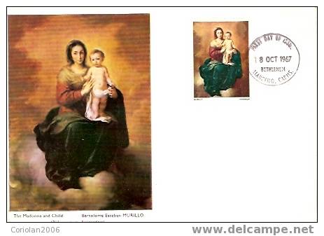 Maxi Card / Madonna And Child / Murillo - Religieux