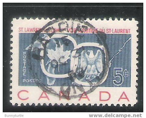 Canada 1959 Opening Of St Lawrence Seaway Used - Gebruikt