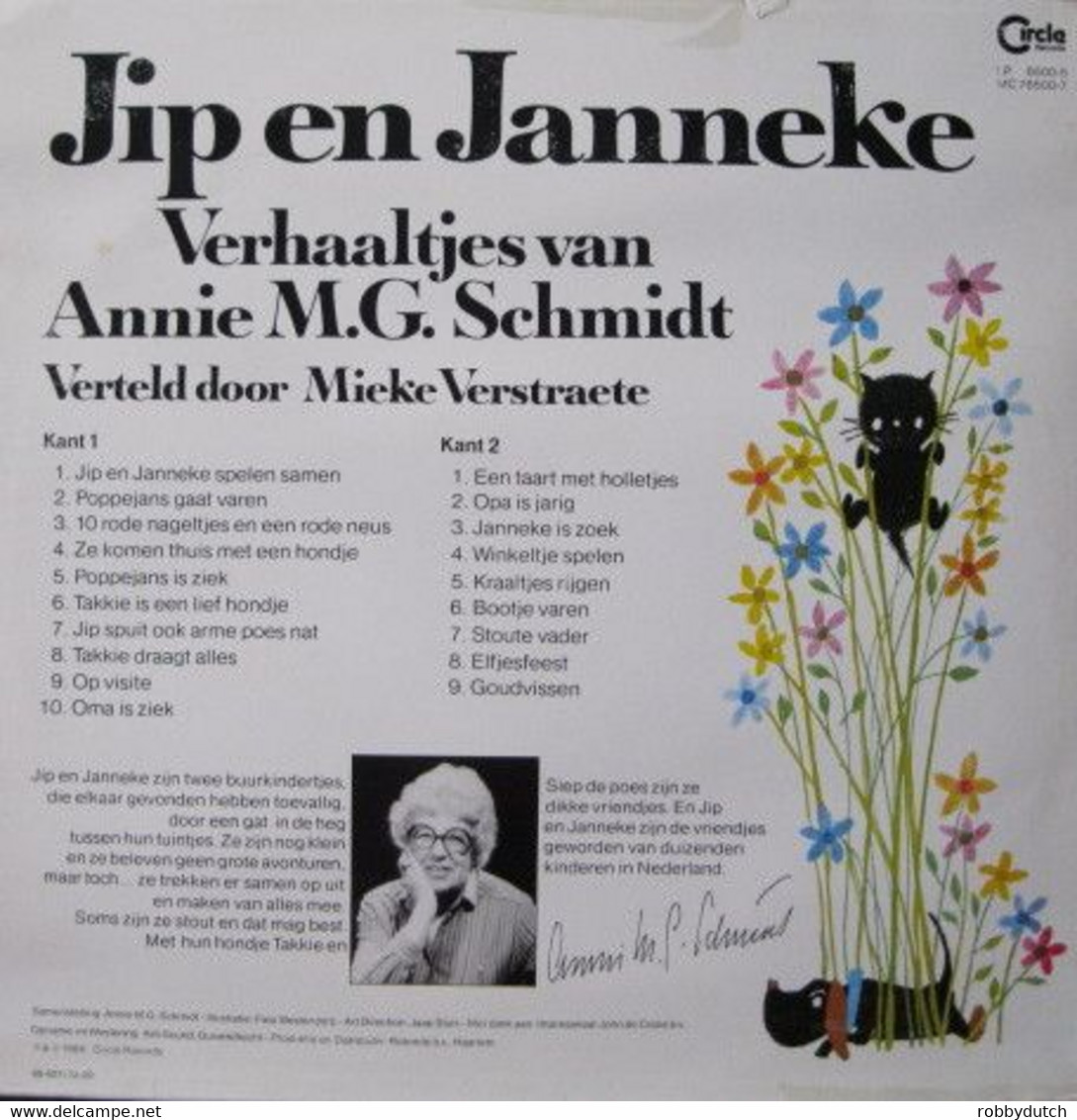 * LP * ANNIE M.G. SCHMIDT - JIP En JANNEKE (Holland 1984) - Kinderlieder