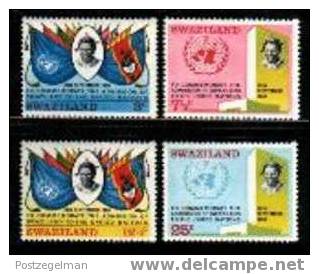 SWAZILAND 1969 Hinged Stamp(s) UNO 175-178 # 6617 - UNO