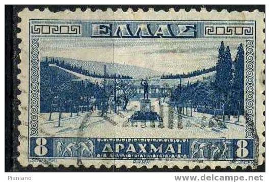 PIA - GRE - 1934 - Stadio Di Atene  - (Yv 404) - Used Stamps