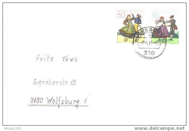 Germany - FDC Mi-Nr 1096/1097 (R260)- - 1981-1990