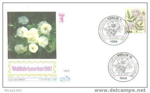 Germany / Berlin - FDC Mi-Nr 680/683 (R269)- - 1981-1990