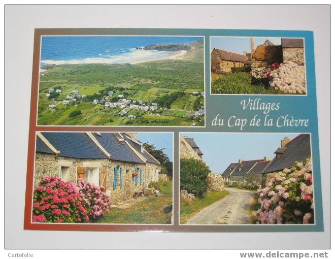 (160) -1- Carte Postale Sur Finistére Crozon  Presqu'ile De Crozon Village Du Cap De La Chevre - Crozon
