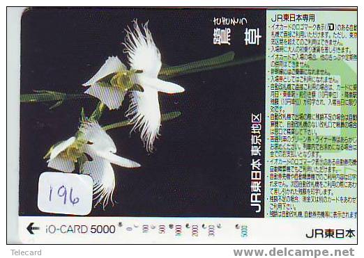 Carte Prépayée ORCHID (196) Orchidée Orquídea Orchidee Flower - Fiori