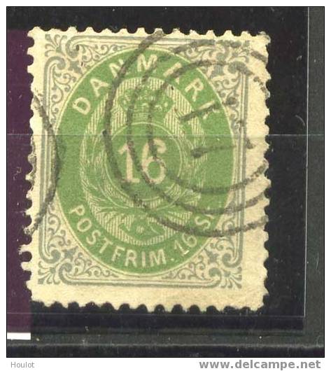 Dänemark Mi. N° 20 A Gestempelt Ziffern Im Rahmen; Talerwährung  Michelwert 150 €uro - Used Stamps