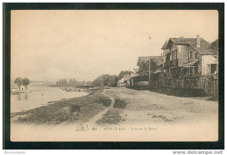 Bois Le Roi - Vue Sur La Seine ( N° 497) - Bois Le Roi