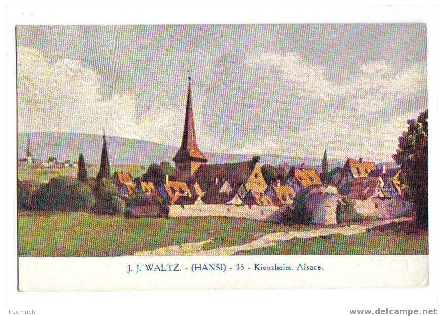 F2424 - J.J.WALTZ (HANSI) - 35 - Kienzheim - Alsace - Hansi