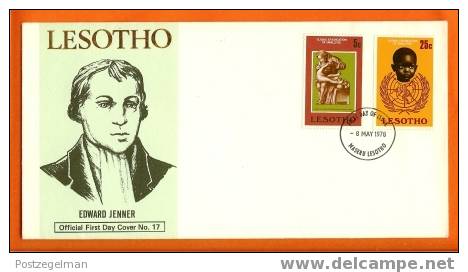 LESOTHO 1978 FDC Small Pox Nr.17 254-255 - Lesotho (1966-...)