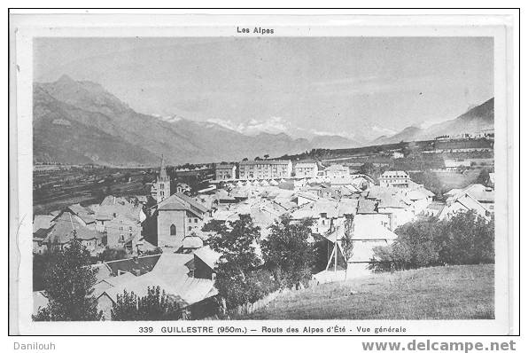 05 - GUILLESTRE Route Des Alpes D'été, Vue Générale N°339 - Guillestre