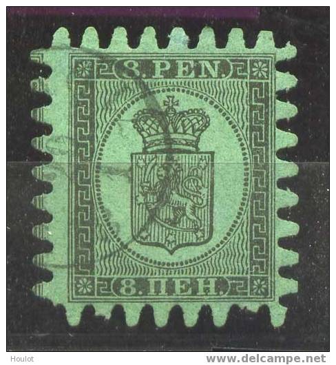 Finnland Mi. N° 6 C Gestempelt 1874. Freimarken: Wappen Michelwert 250  €uro - Oblitérés