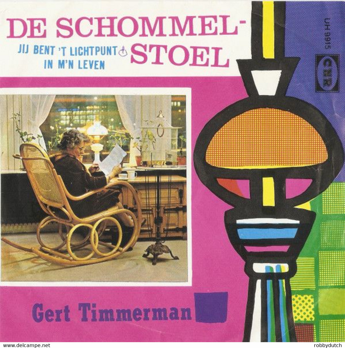 * 7" * GERT TIMMERMAN - DE SCHOMMELSTOEL (1965) - Otros - Canción Neerlandesa