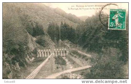 LE BARRAGE LES VANNES DU PAS DU RIO - Firminy