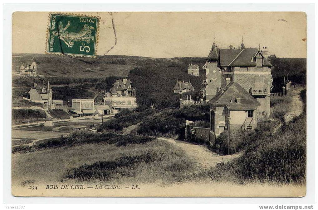 Réf 140 - BOIS-de-CISE - Les Chalets (jolie Carte) - Bois-de-Cise