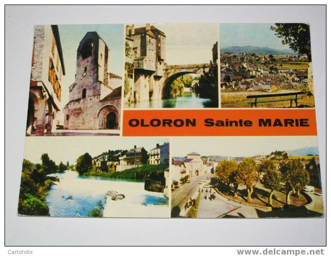 (162) -1- Carte Postale Sur Oloron Sainte Marie - Oloron Sainte Marie