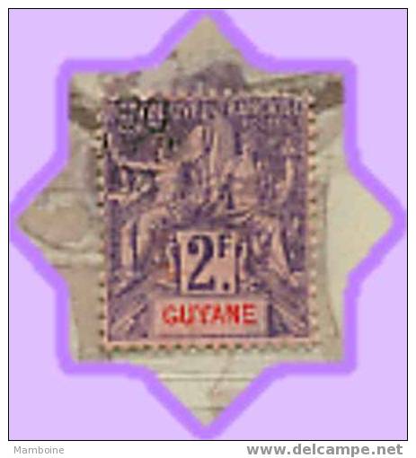 Guyane  ~ N 48 ~ Oblitéré - Used Stamps