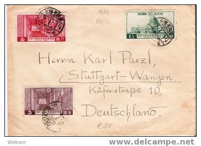 J313/  JAPAN - Parlament-Neubau 1936 - Cartas & Documentos