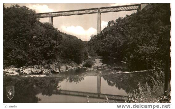 CARTE POSTALE D EVAUX LES BAINS - VIADUC DE LA TARDES - Evaux Les Bains