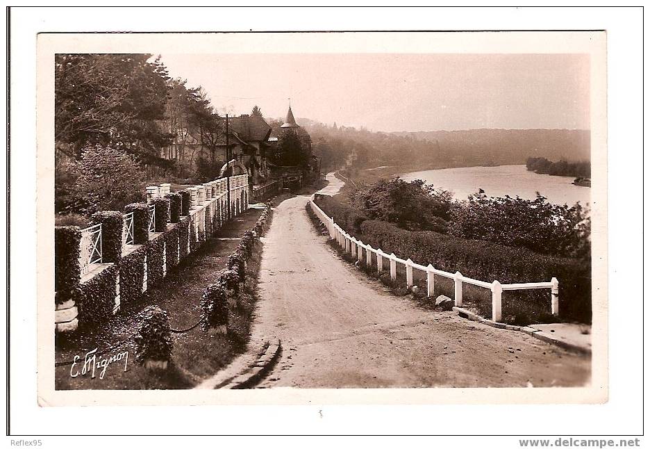 BOIS-LE-ROI - Bords De Seine - Chemin De Halage - Bois Le Roi