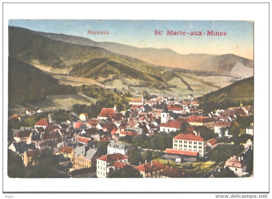 CPA----68---SAINTE-MARIE-AUX-MINES----MARKIRCH - Sainte-Marie-aux-Mines