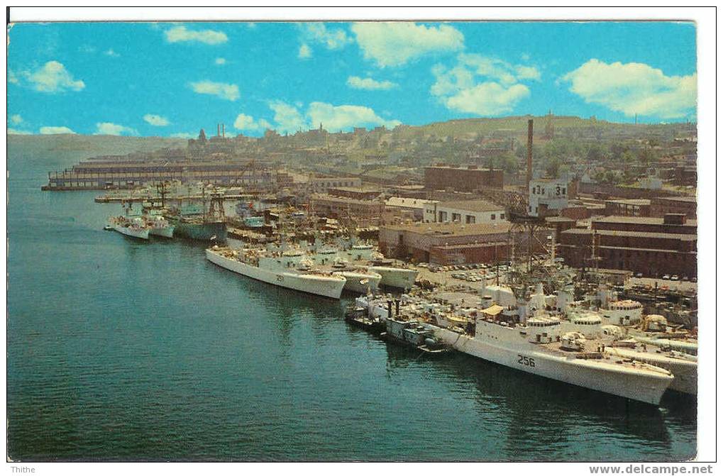 HALIFAX The Royal Canadian Naval Dockyard - Harbour - Halifax