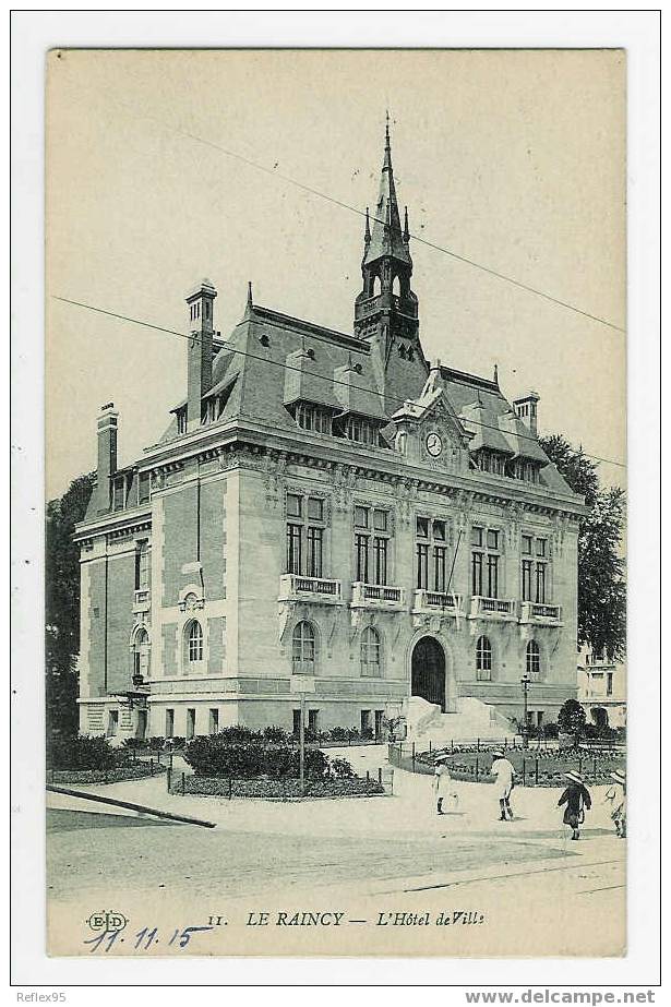 LE RAINCY - L'Hôtel De Ville - Le Raincy