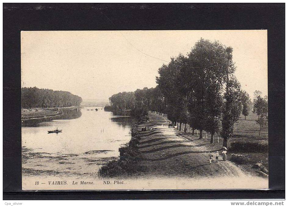 77 VAIRES SUR MARNE Bords De Marne, Ed ND 18, 1915 - Vaires Sur Marne