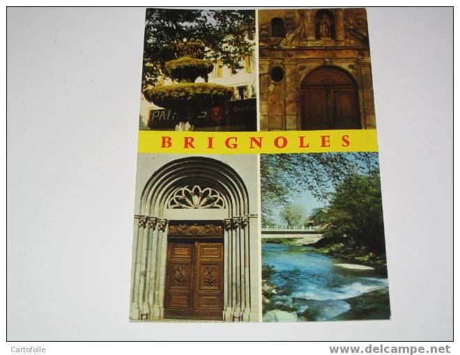 (162) -1- Carte Postale Sur Souvenir De Brignoles 2 - Brignoles