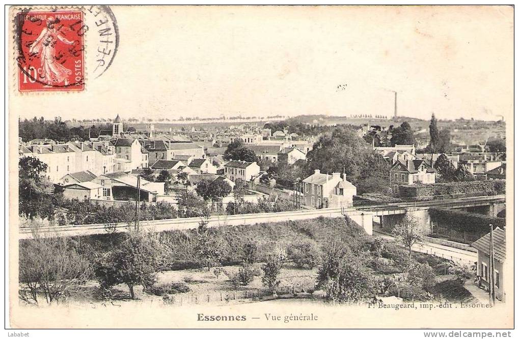 ESSONNES   VUE GENERALE - Essonnes