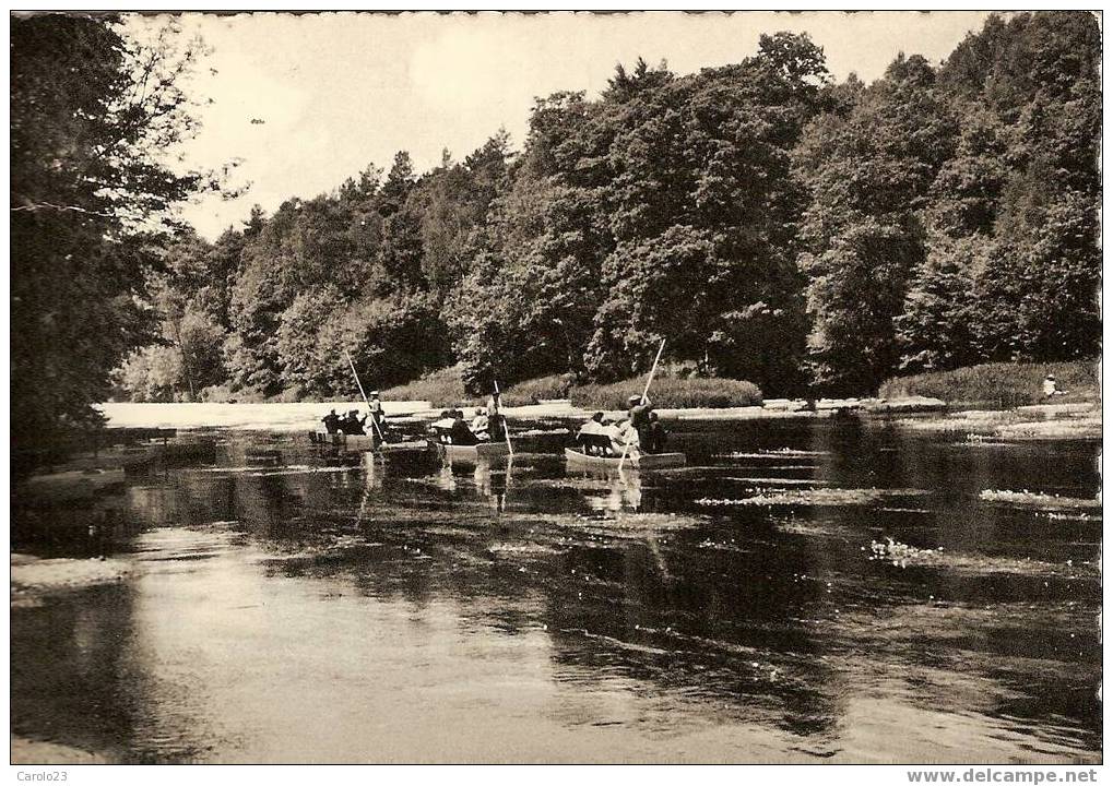 CHINY  SUR  SEMOIS  :  LA  DESCENTE  EN  BARQUETTES - Chiny