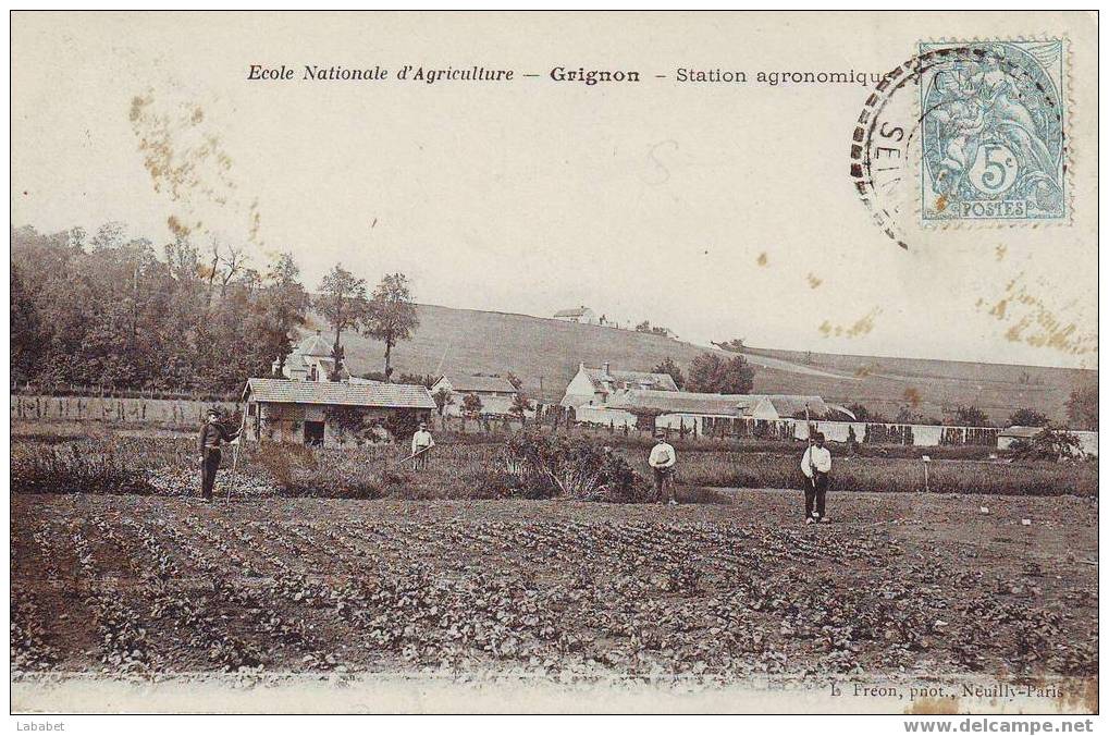 GRIGNON ECOLE AGRICULTURE  STATION AGRONOMIQUE - Grignon
