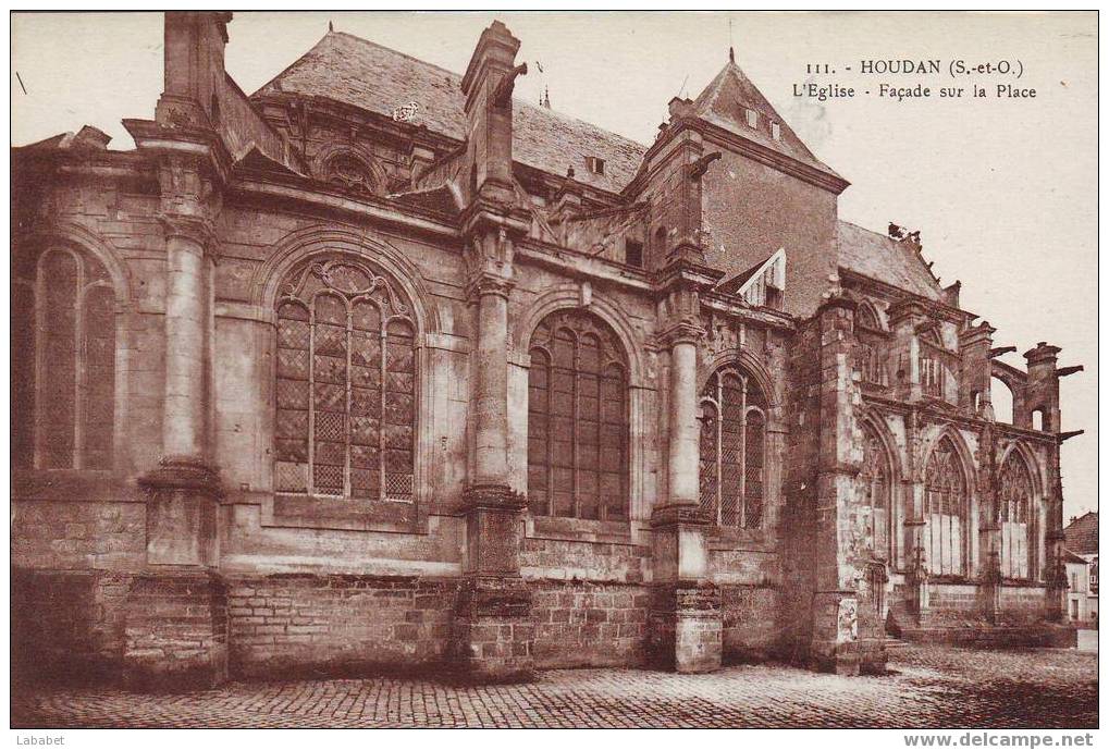 HOUDAN EGLISE - Houdan