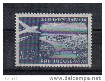 PA252A - UNGHERIA 1951, Posta Aerea 100 Dinari N. 40  * - Unused Stamps