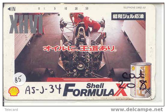 Télécarte AYRTON SENNA (85) Formula 1 Voiture Auto Car Racing Phonecard Japon - Gebirgslandschaften