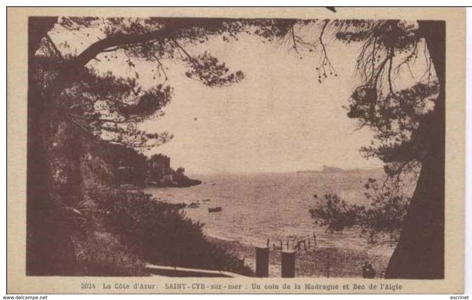 SAINT CYR Sur MER : La Madrague Et Le Bec De L Aigle - 1935 - Saint-Cyr-sur-Mer