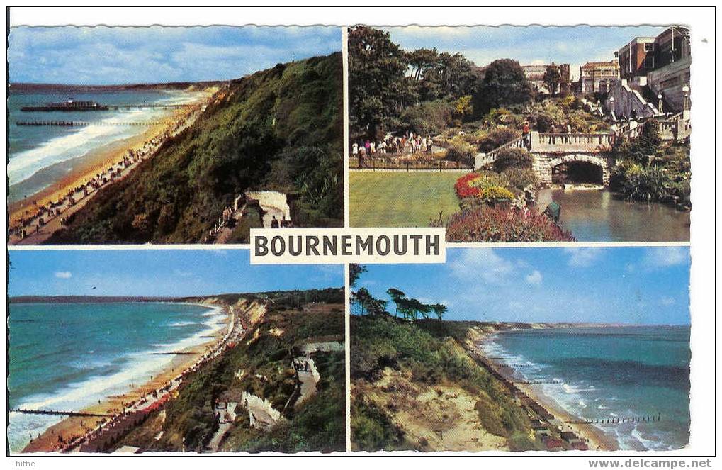 BOURNEMOUTH Carte 4 Vues - 1964 - Bournemouth (vanaf 1972)