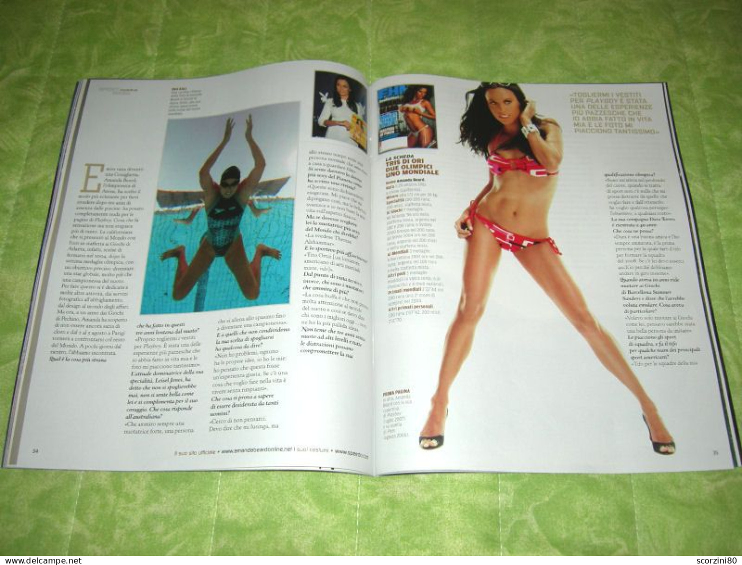 Sport Week N° 364 (n°29-2007) AMANDA BEARD Sexy - Deportes