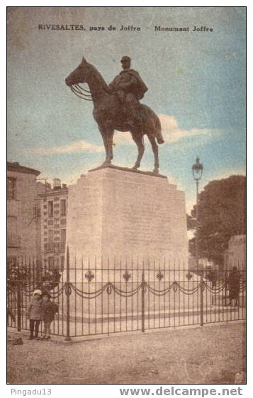 Statue De Joffre - Rivesaltes