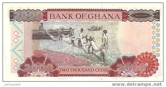 GHANA   2 000 Cedis   Daté Du 04-08-2003   Pick 33     ***** BILLET  NEUF ***** - Ghana
