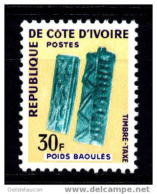 COTE  D´IVOIRE - Yvert - T. Taxe -33** - Cote 1.55 € - Côte D'Ivoire (1960-...)