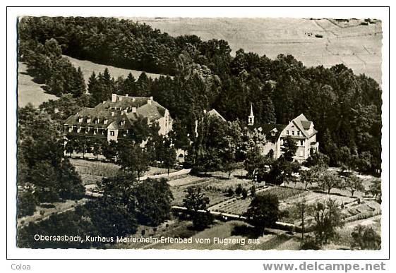 Obersasbach Kurhaus Marienhelm Erlenbad Vom Flugzeug Aus - Sasbach