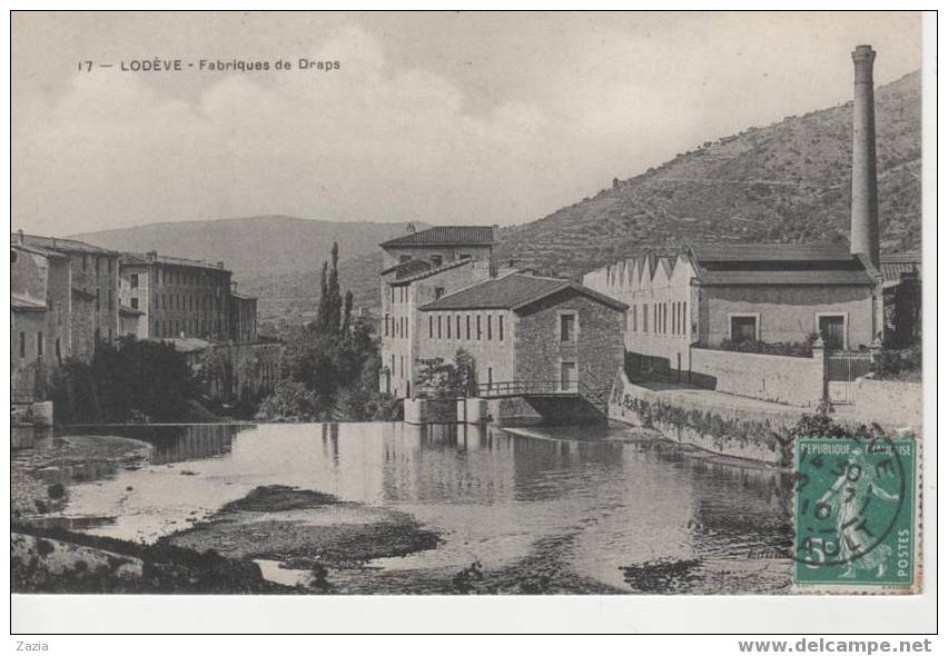 34.089/ LODEVE - Fabriques De Draps - Lodeve