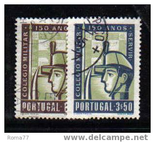 PB11 - PORTOGALLO 1954, Serie N. 811/812 Collegio - Used Stamps