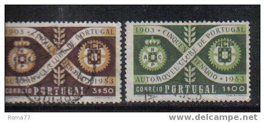 PB19 - PORTOGALLO 1953, Serie N. 793/794 - Usado