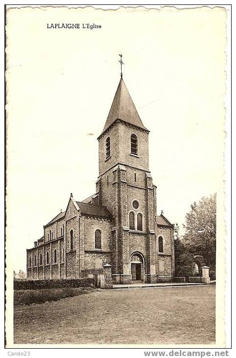 LAPLAIGNE :  L ´  EGLISE - Tournai