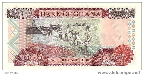 GHANA    2 000 Cedis  Daté Du 04-08-2003   Pick 33a     ***** BILLET  NEUF ***** - Ghana