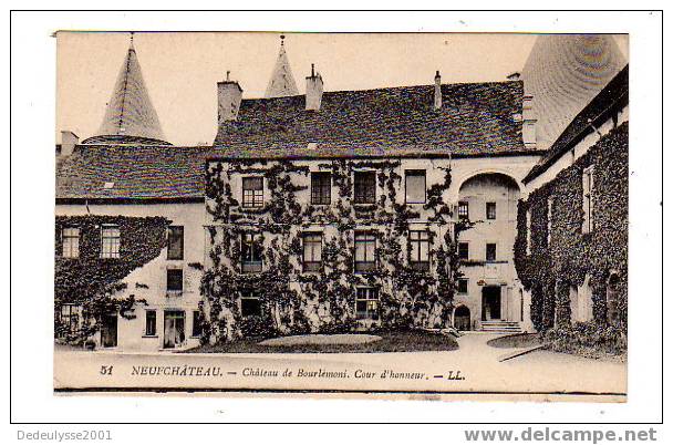 Aot7  8814959  Neufchateau Chateau De Bourlémoni N° 51 - Neufchateau