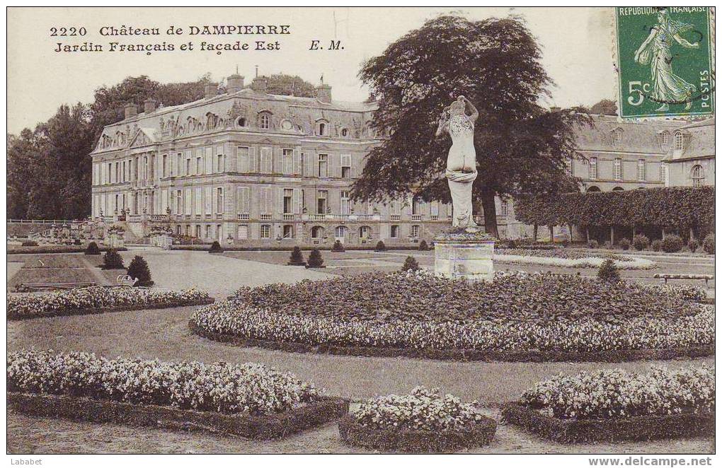 DAMPIERRE LE CHATEAU  JARDINS FRANCAIS N° 2220 - Dampierre En Yvelines